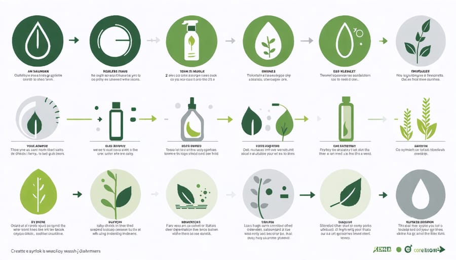 Visual guide to sustainable garment care symbols and washing instructions