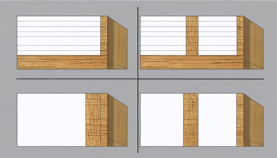Sequential images showing Japanese toolbox construction process