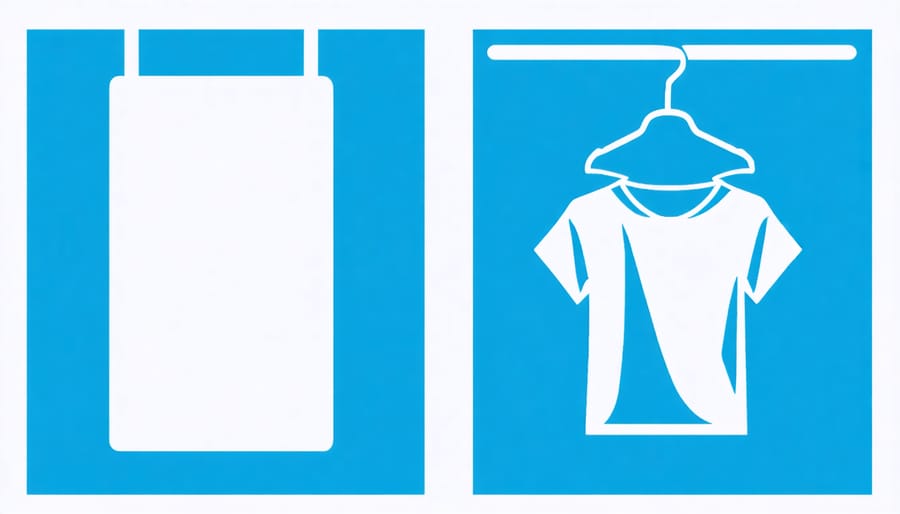 Examples of typical laundry care label combinations with multiple symbols explained